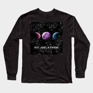 Not Just a Phase Bi Pride Long Sleeve T-Shirt